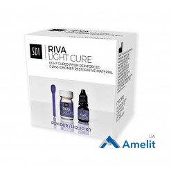 Склоіономерний полімер Riva Light Cure, колір А2 (SDI Limited), набір 15 г + 7.2 мл